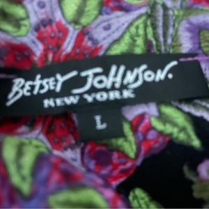 Betsey Johnson Silk Sheer Dress